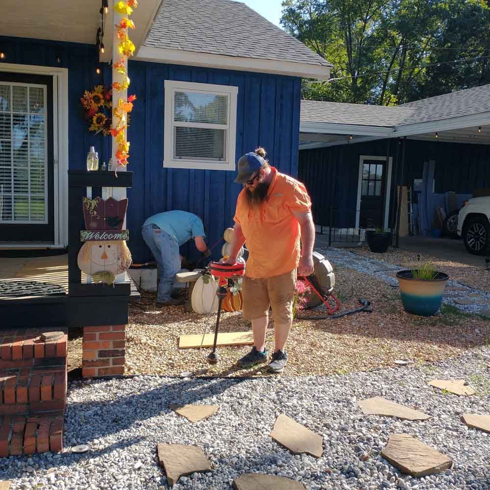 Man Doing Inspection — Benton, AR — Emery Pump Service