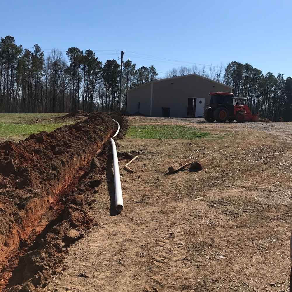 Pipe Lined on The Ground — Benton, AR — Emery Pump Service