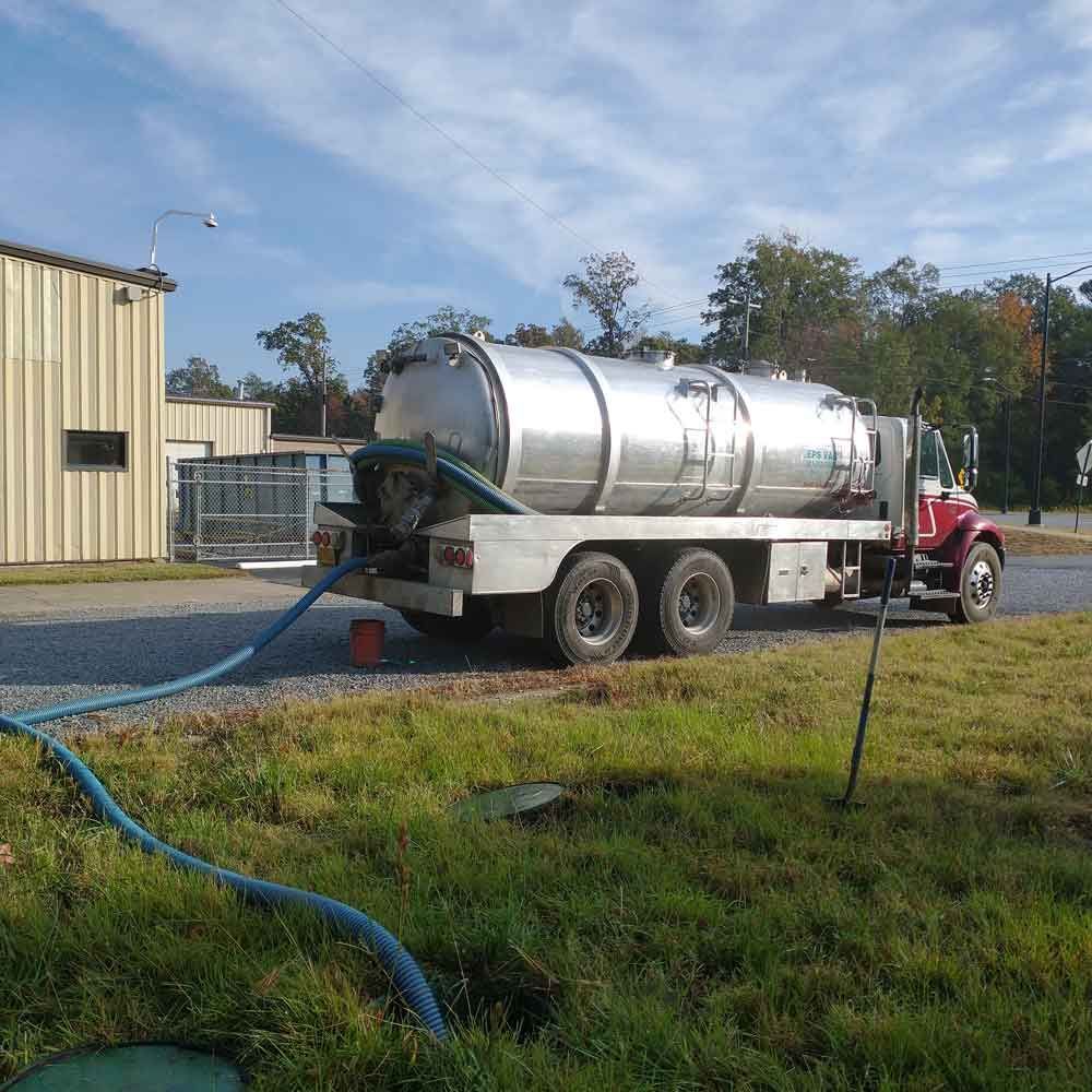 Septic Pumping Using a Truck — Benton, AR — Emery Pump Service
