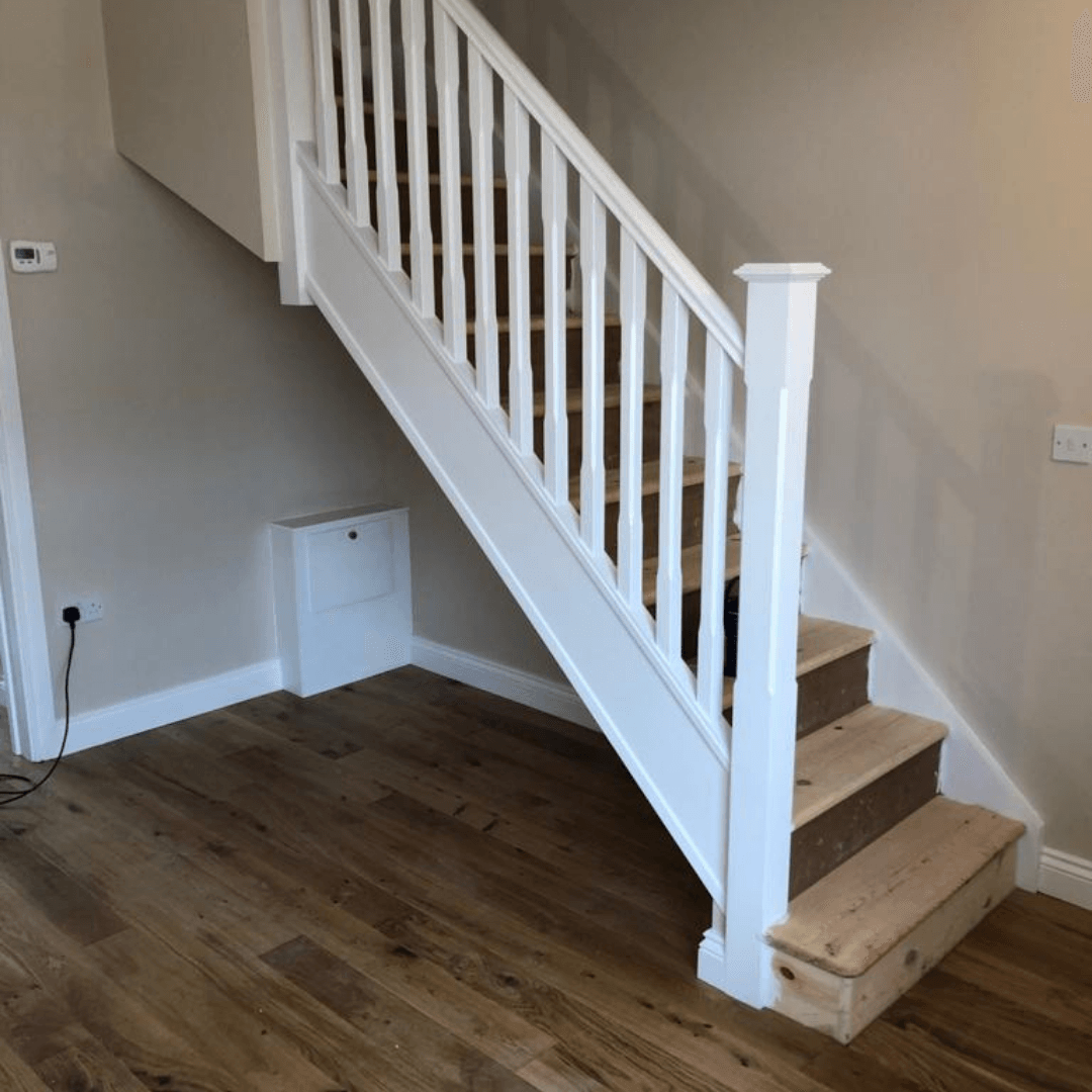 The finalized staircase
