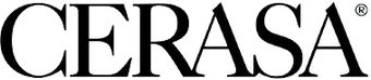Logo CERASA in lettere serif nere su sfondo bianco.