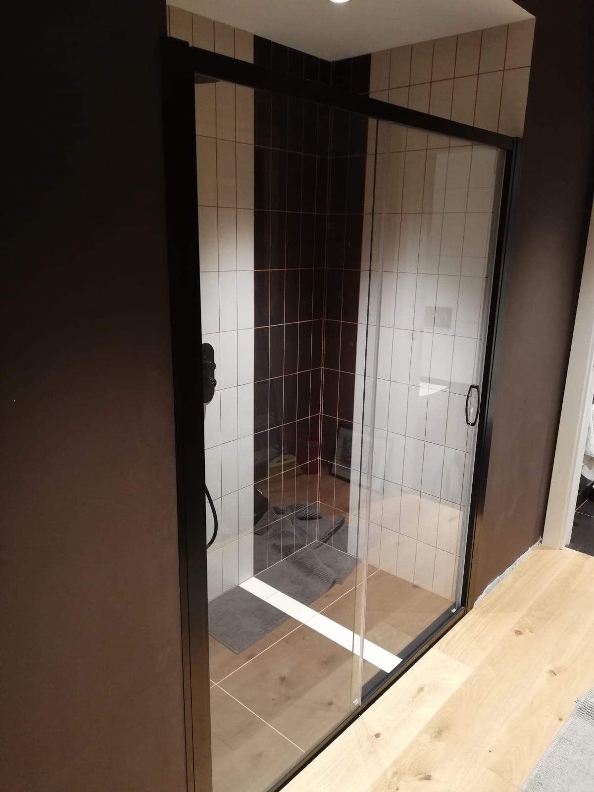 box doccia in vetro artigianale