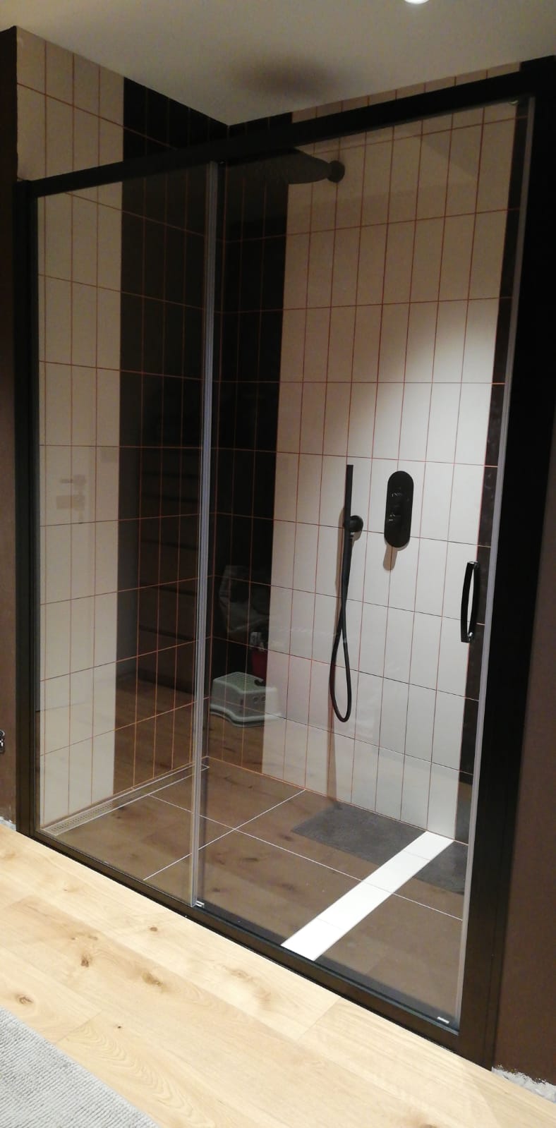 box doccia in cristallo progettato su misura