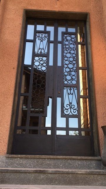 porta in vetro per esterni