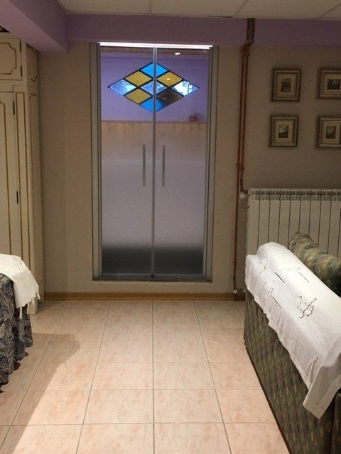 porta interne in vetro