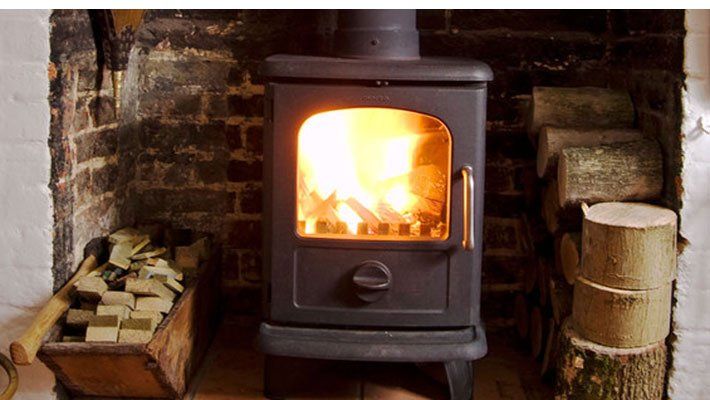 classic fireplace