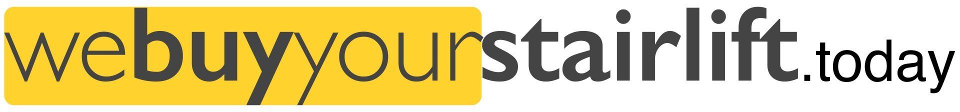 We buy your stairlift today logo