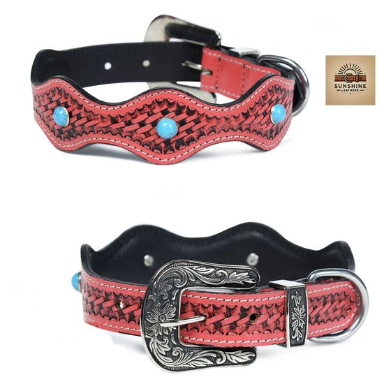 Genuine Leather Dog Collar