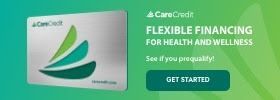 An advertisement for flexible financing for health and wellness