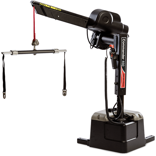 COMMANDER 450 - EXTERIOR 3-AXIS VEHICLE LIFT - ELEVATED MOBILITY PRODUCTS