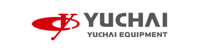 Yuchai Equipment logo with a red oval and a red 