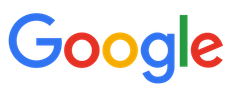 The google logo is displayed in different colors on a white background.