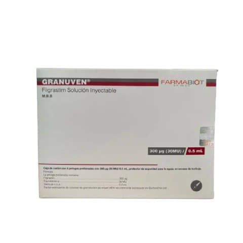 Granuven Filgrastim M.B.B. 300Ug C/5 Jer