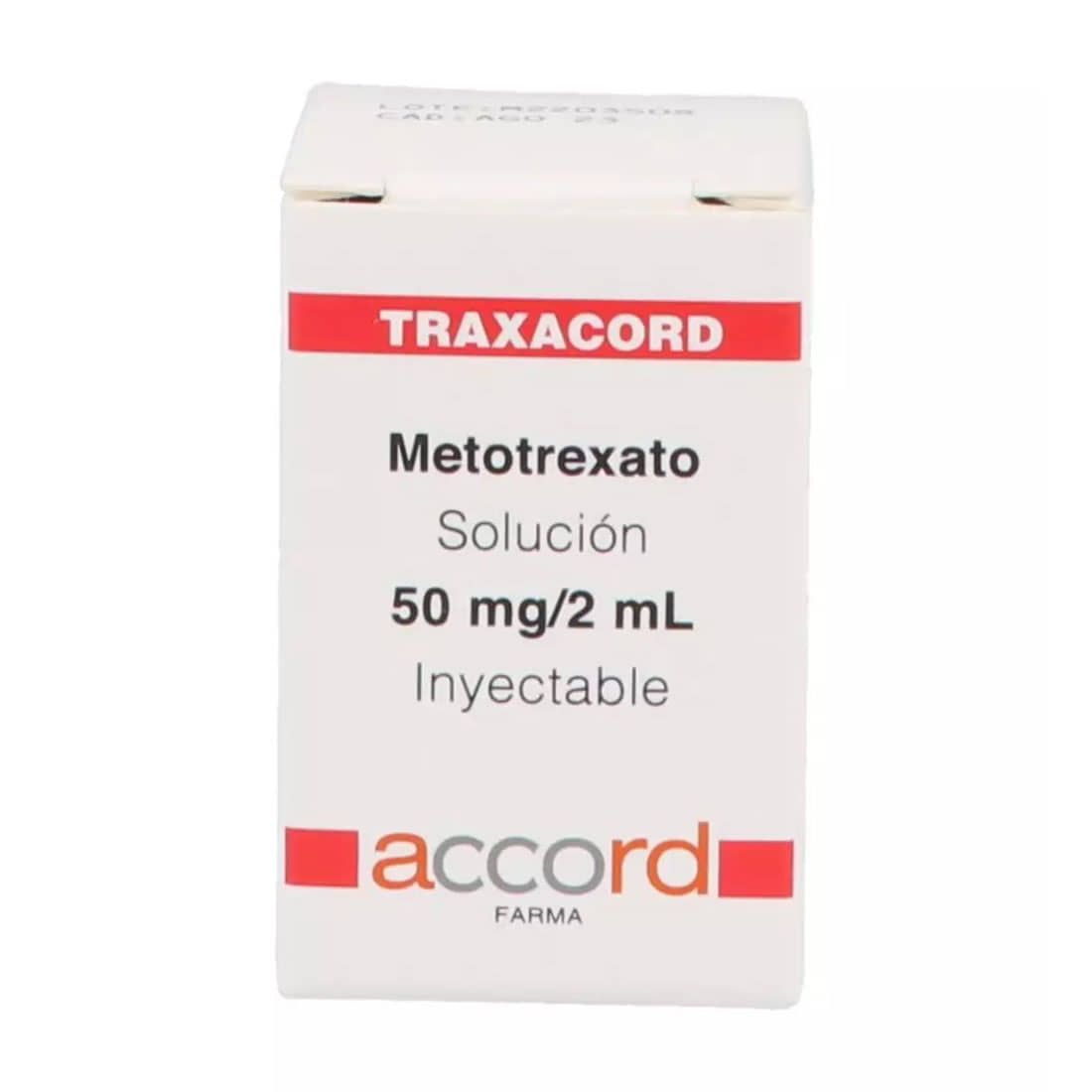 Traxacord Metotrexato 50Mg/2mL