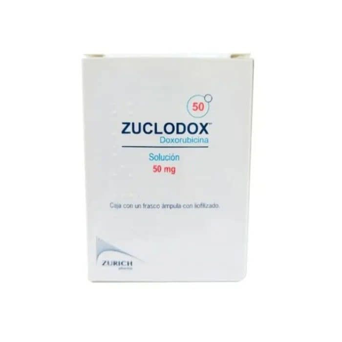 Zuclodox Doxorubicina 50Mg Iny
