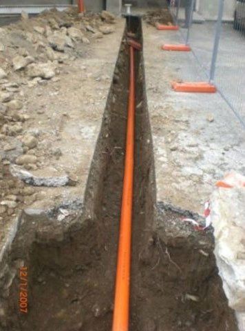 Impianto fognario in realizzazione 2