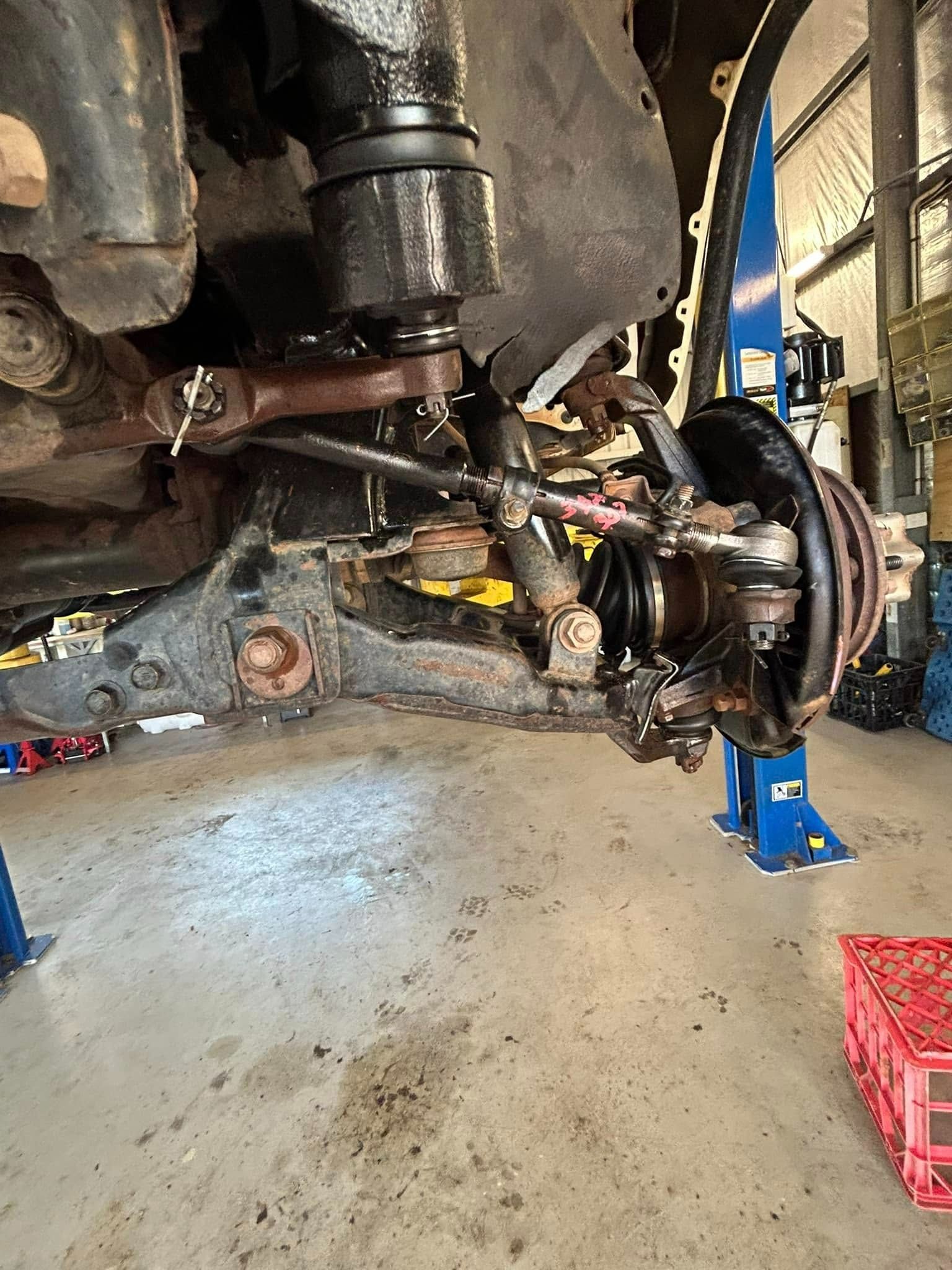 Car's Suspension and Wheel Components Being Worked On — Full Noise Mechanical in Humpty Doo, NT