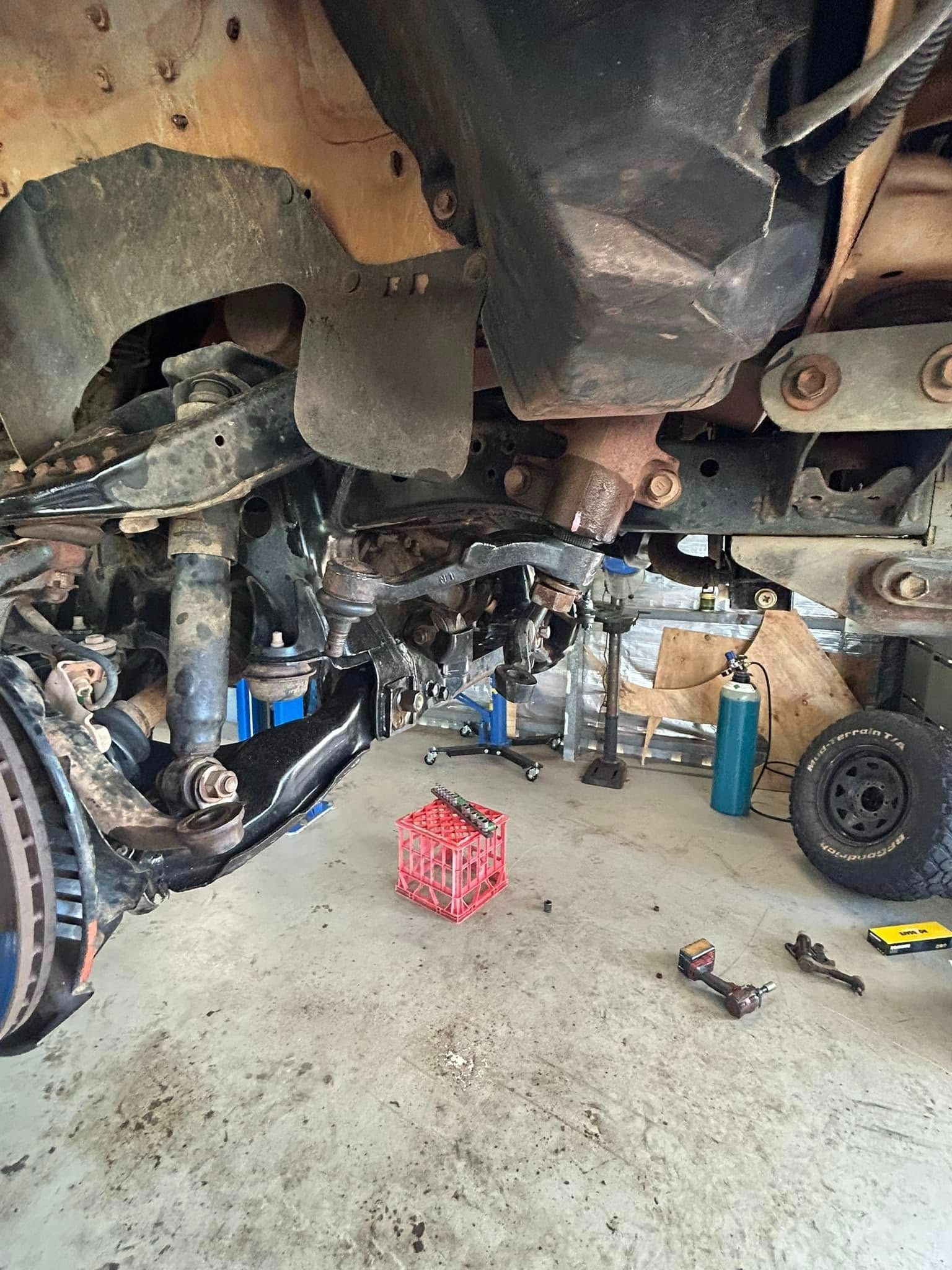 Undercarriage of a Vehicle Under Repair — Full Noise Mechanical in Humpty Doo, NT