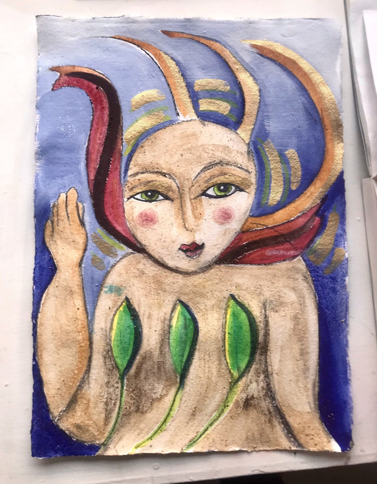 Bridie or St Brighid, Goddess Ignition of Spring and Fire