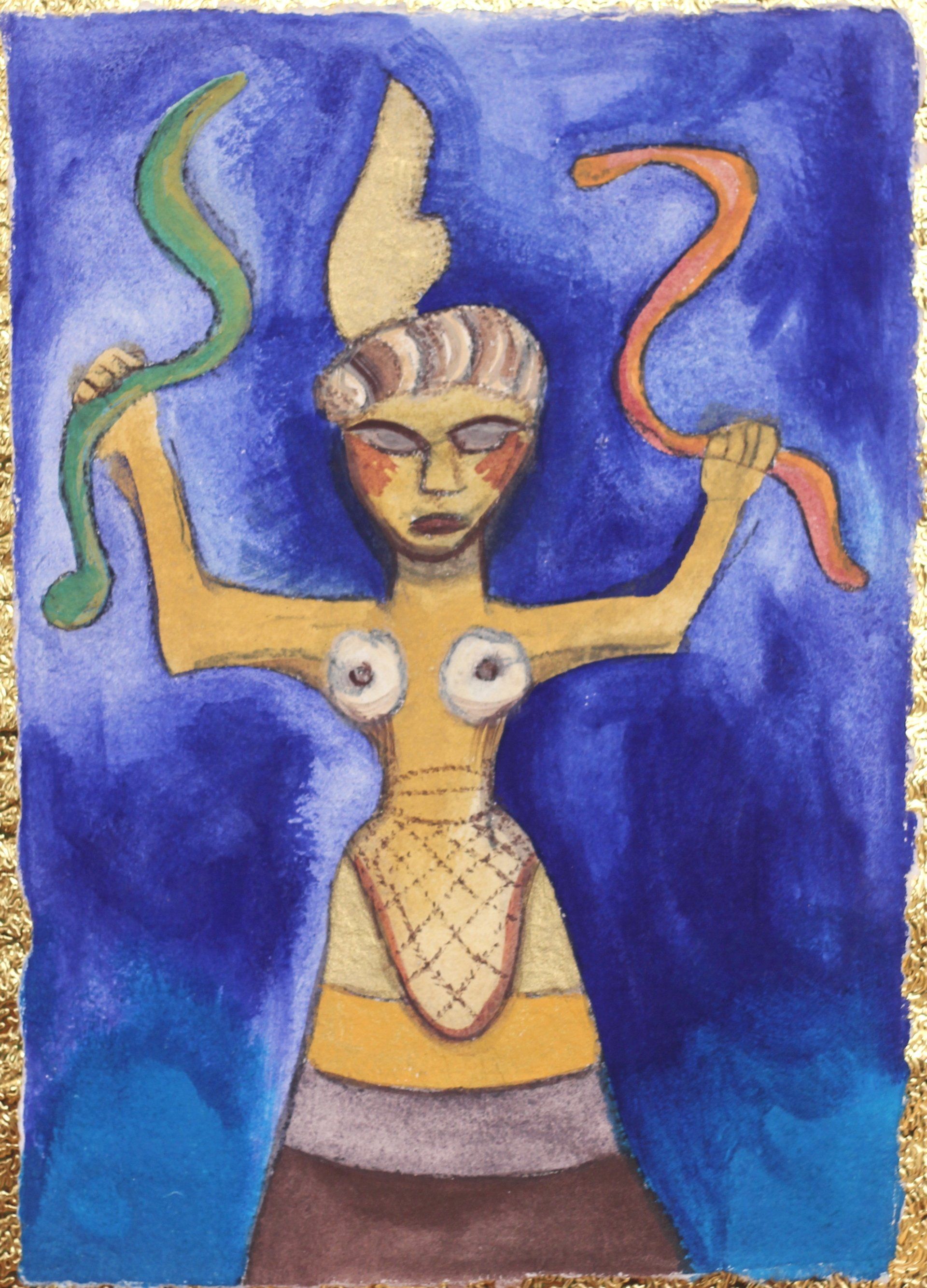 Minoan Cretan Snake Goddess