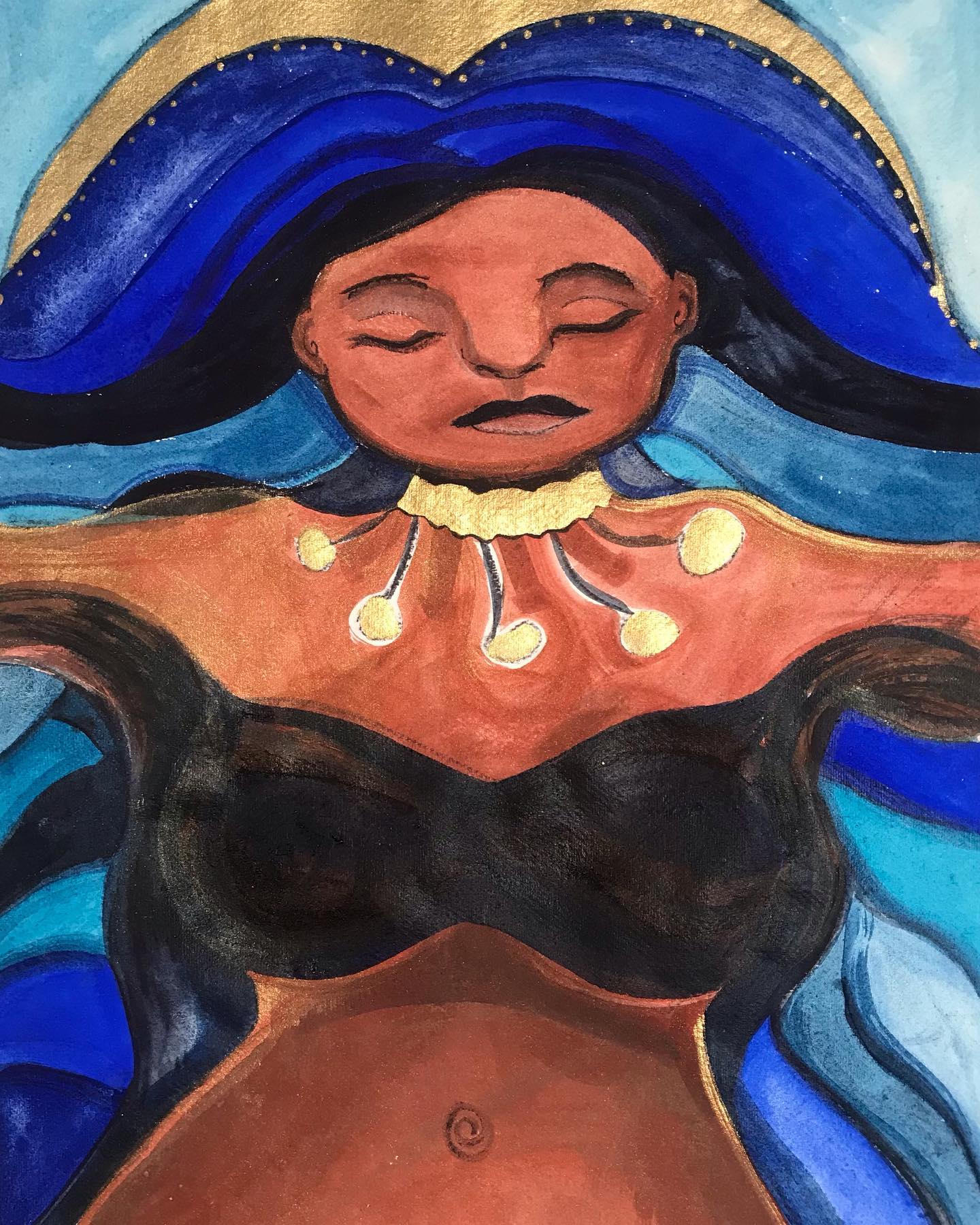 Yemaja, Yoruba Goddess of Waters and Life