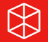 3D forensics logo of a wireframe cube.