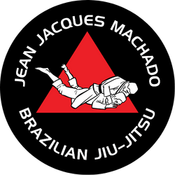 The logo for jean jacques machado brazilian jiu-jitsu
