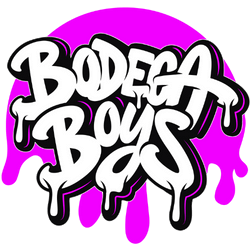 A logo for a company called bodega boys.