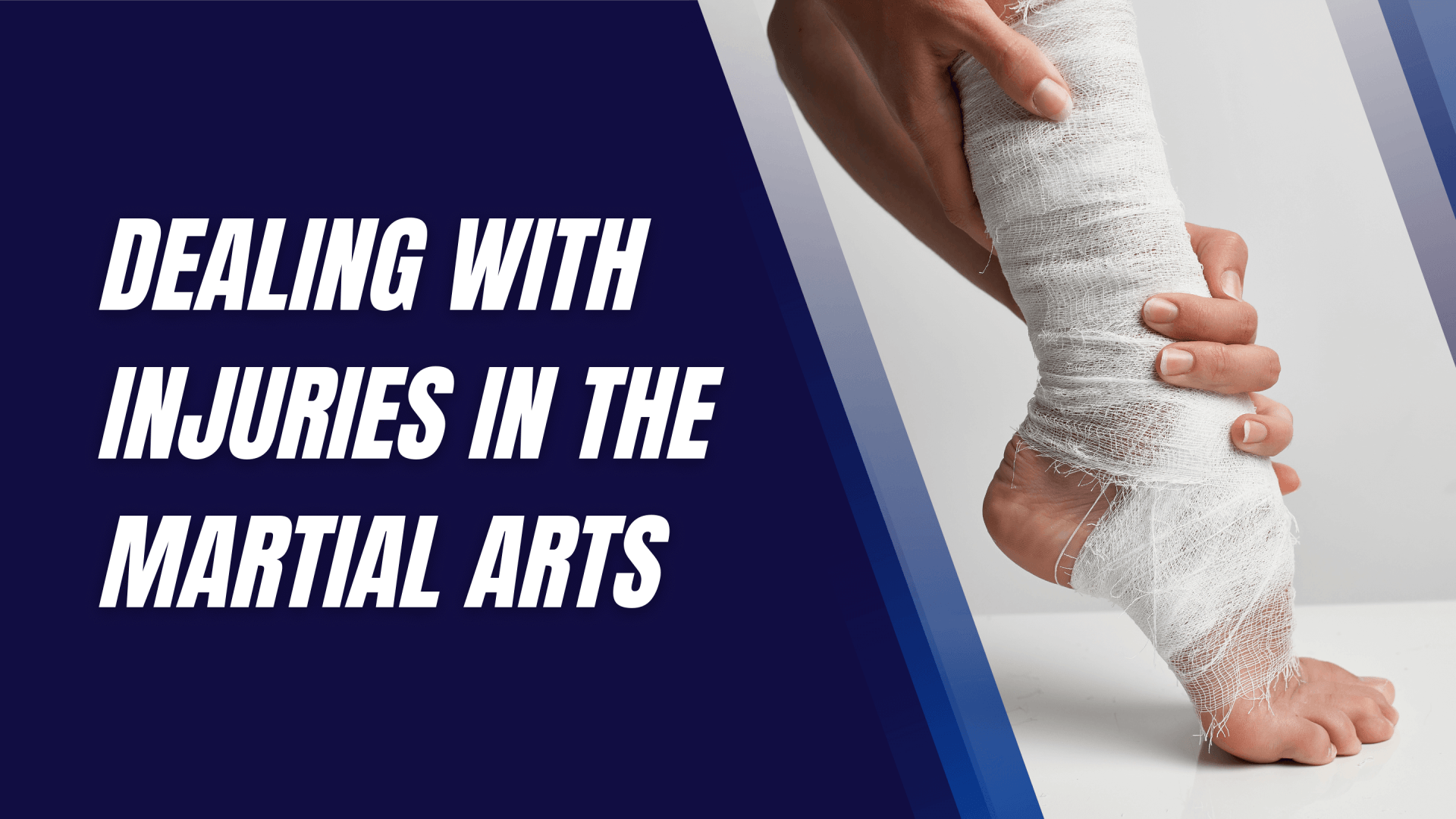 Dealing with Injuries in the Martial Arts