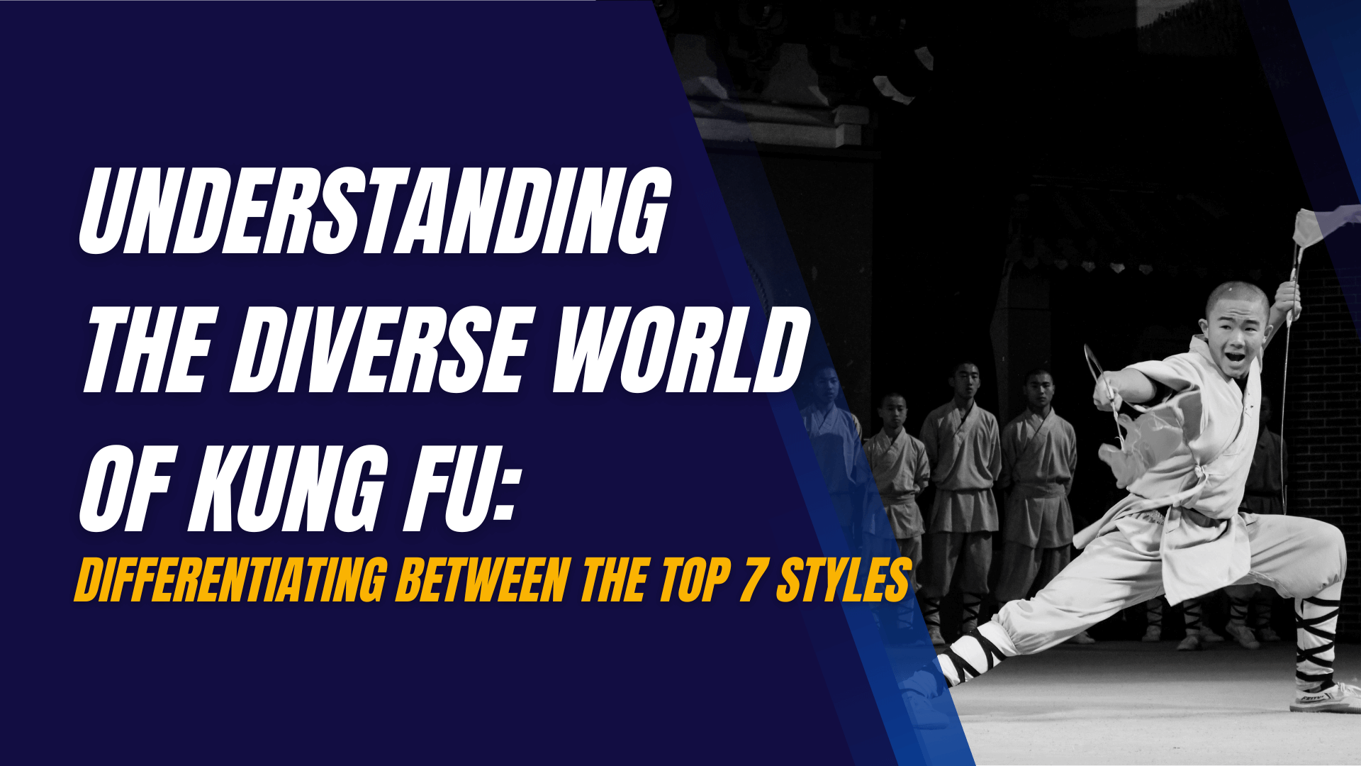 Understanding the Diverse World of Kung Fu: Differentiating Between the Top 7 Styles
