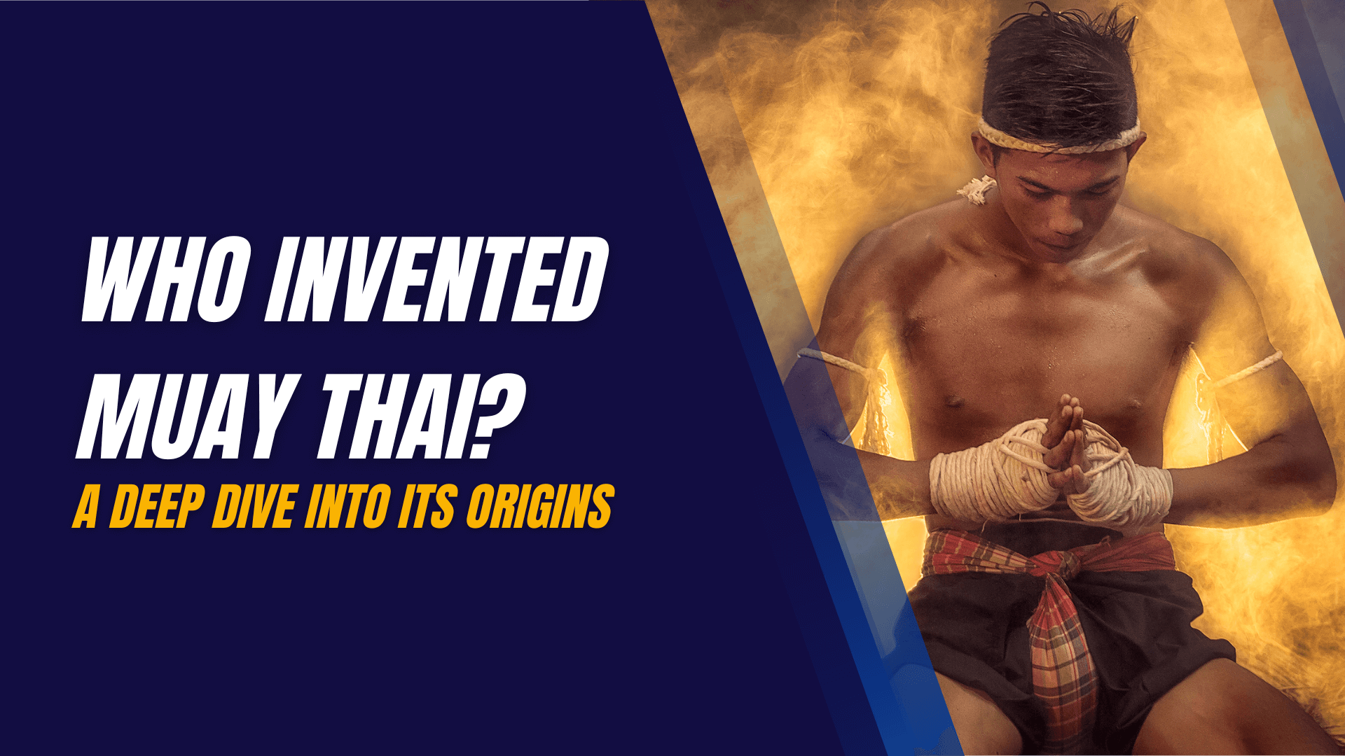 Who Invented Muay Thai
