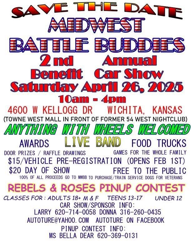 2nd annual Car Show poster