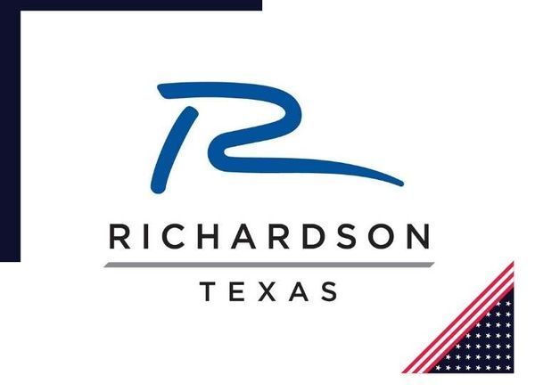 Richardson, Texas logo: Blue 