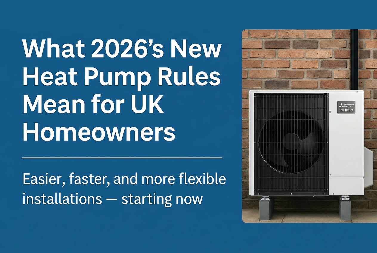 New heat pump rules graphic
