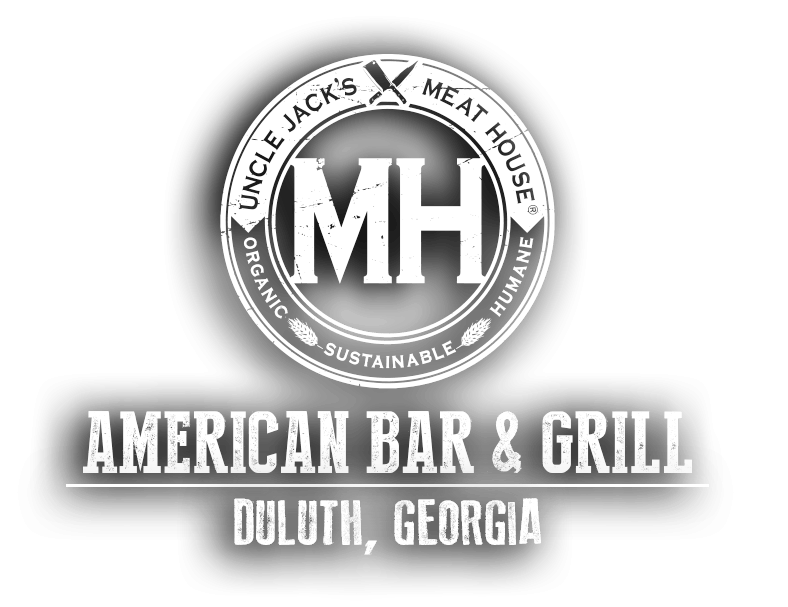 meat house duluth Georgia bar and grill logo