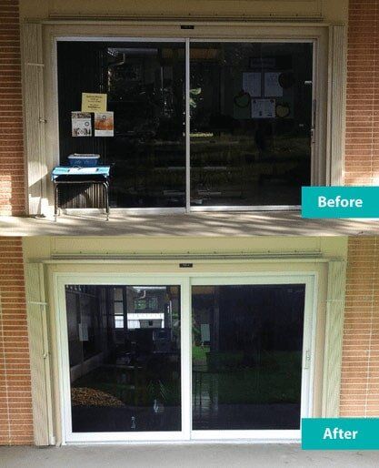 Modern House Before & After — Window Repair in Deerfield Beach, FL