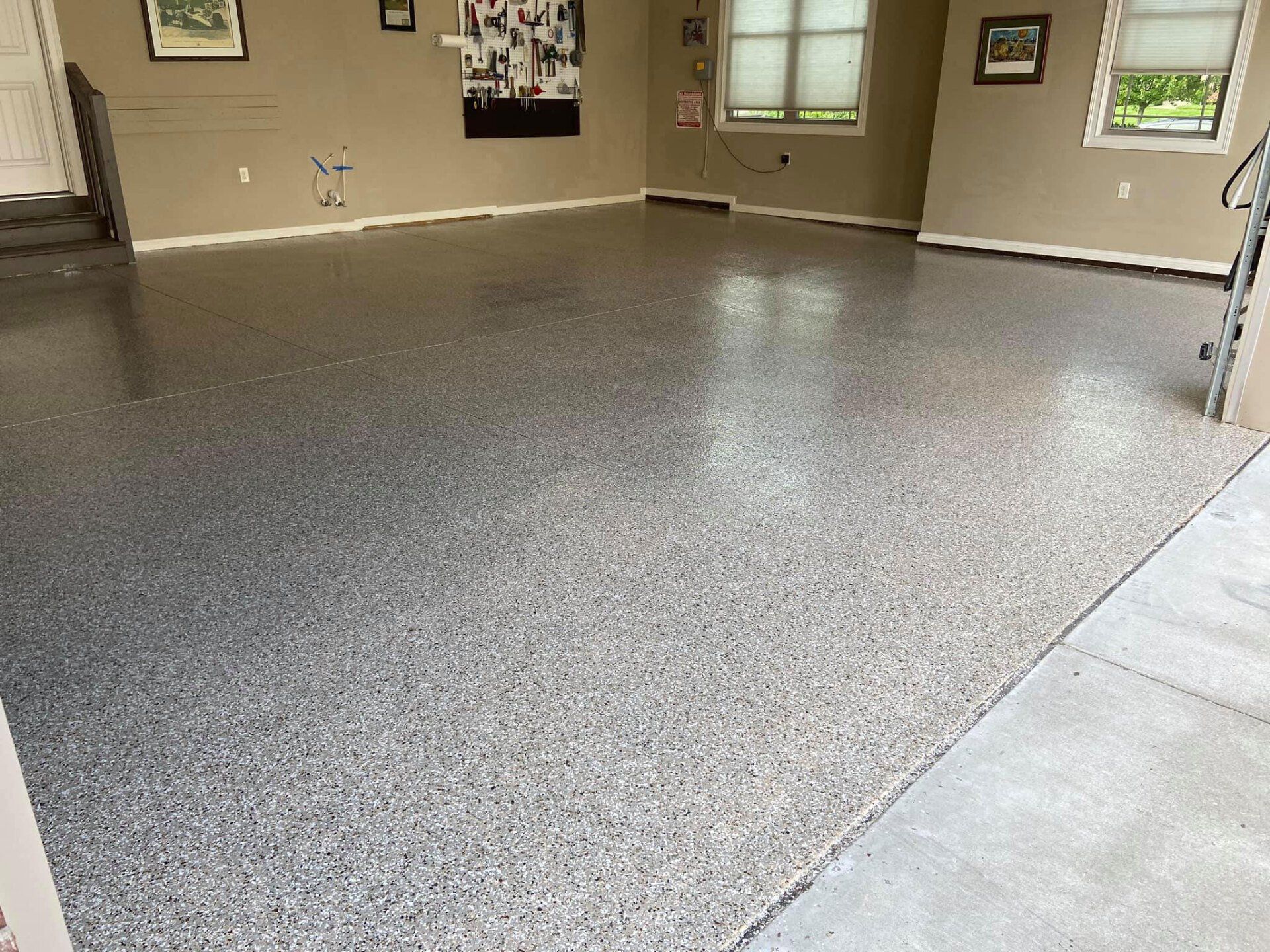 new garage floor