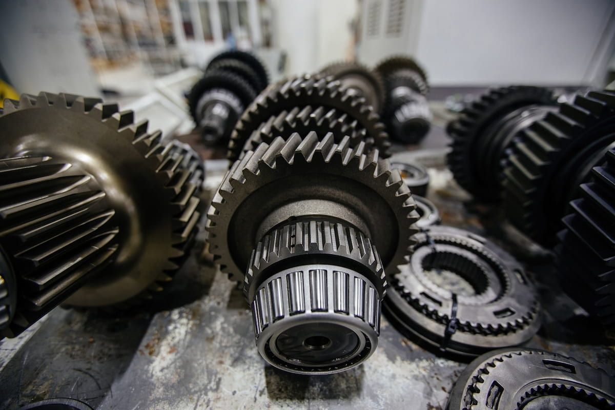 Several Metal Gears and a Roller Bearing Assembly — JNL Crankshaft Services in Palmerston City, NT