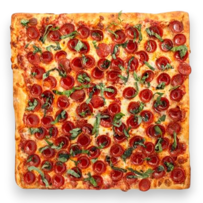 Brooklyn Cup and Char Pepperoni Vodka Pizza