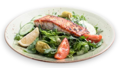 Grilled Salmon Salad