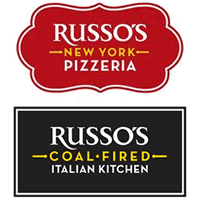 Logos for Russo's: The top one is red for 
