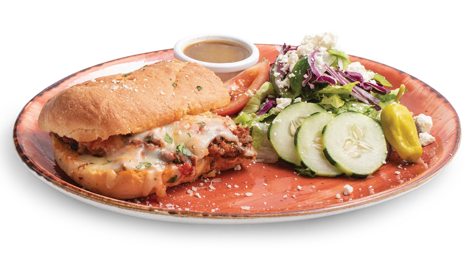 Half Salad & Sandwich Combo