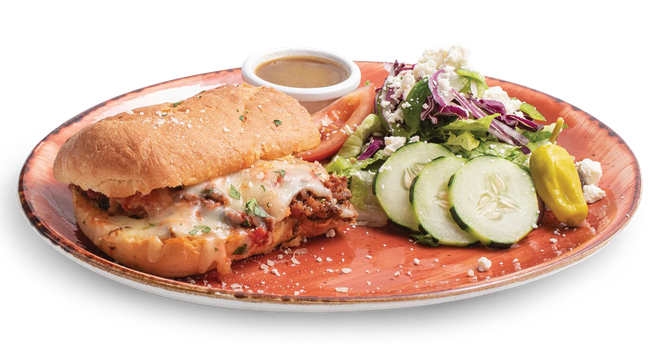 Half Sandwich & Salad Combo