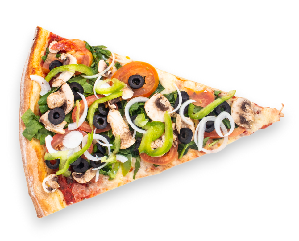 vegetarian slice