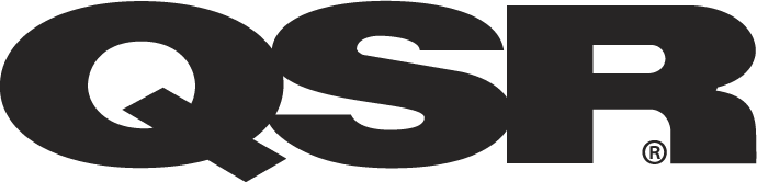 Logo of QSR, a black and white design with the letters Q, S, and R. The R has a registered trademark symbol.