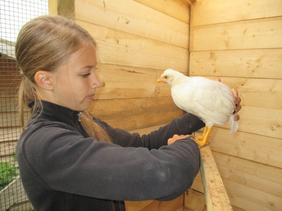 Leonie & Küken Elli