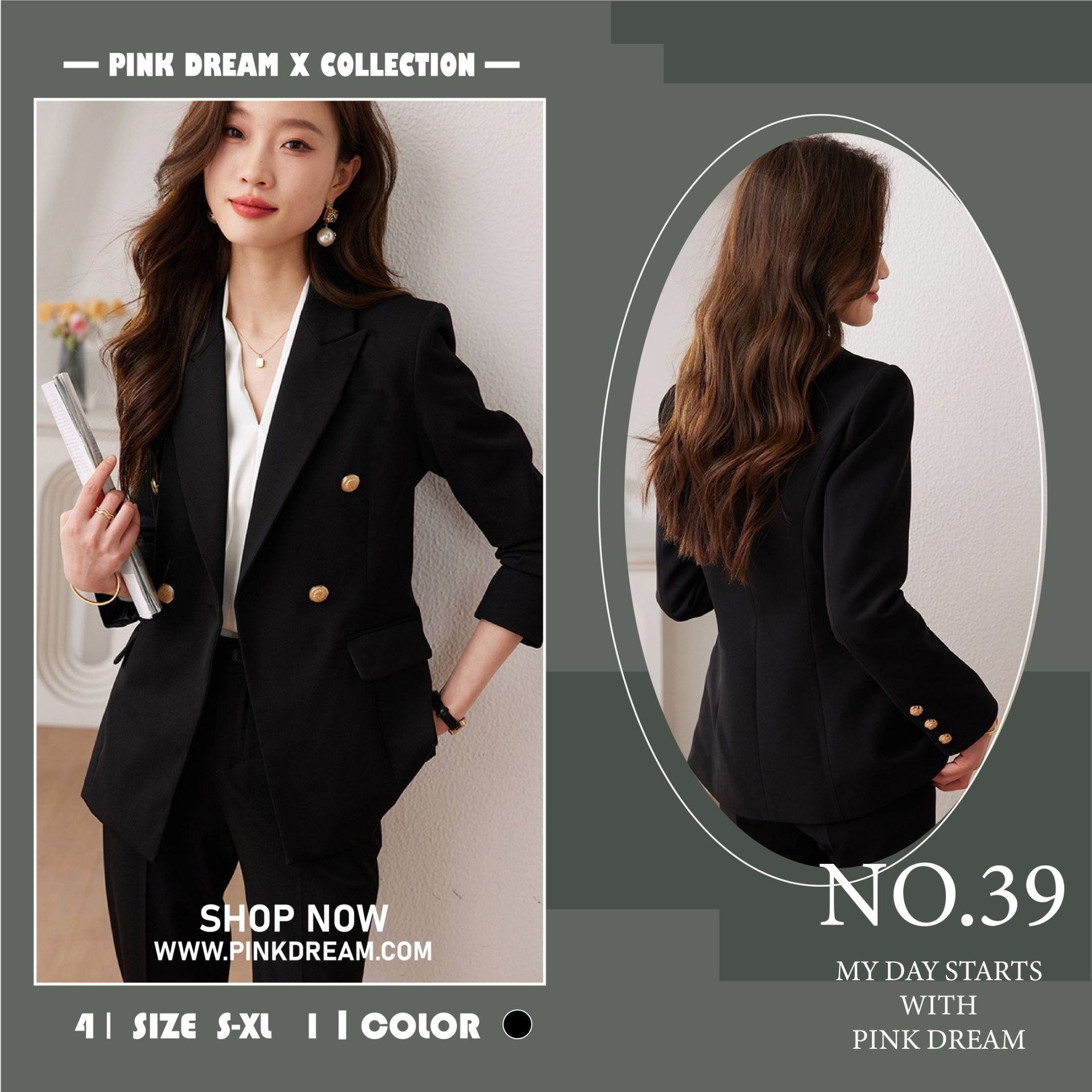 X現貨X一件免運X 小紅書推薦款 小千金的高級感西裝套裝