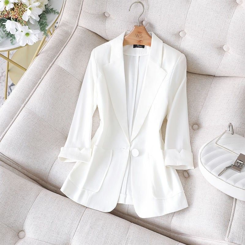 X現貨X一件免運X 氣質高級感 簡約收腰西裝外套-3色