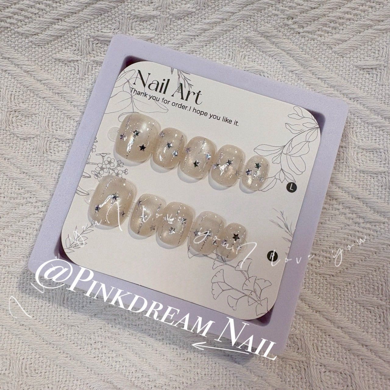 X現貨X一件免運X 超水指尖服飾 1.5公分豆豆甲/閃耀流星雨 /原創設計手工穿戴甲/附贈工具包/附贈收納盒