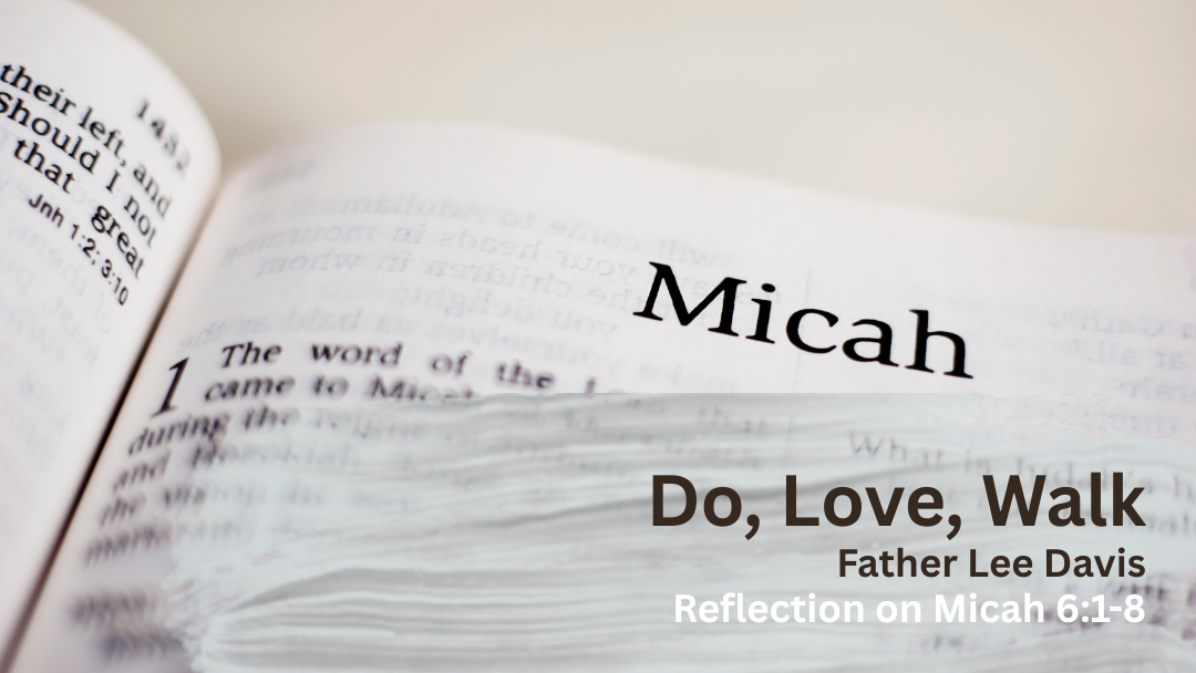 picture of Biblical page with Micah title